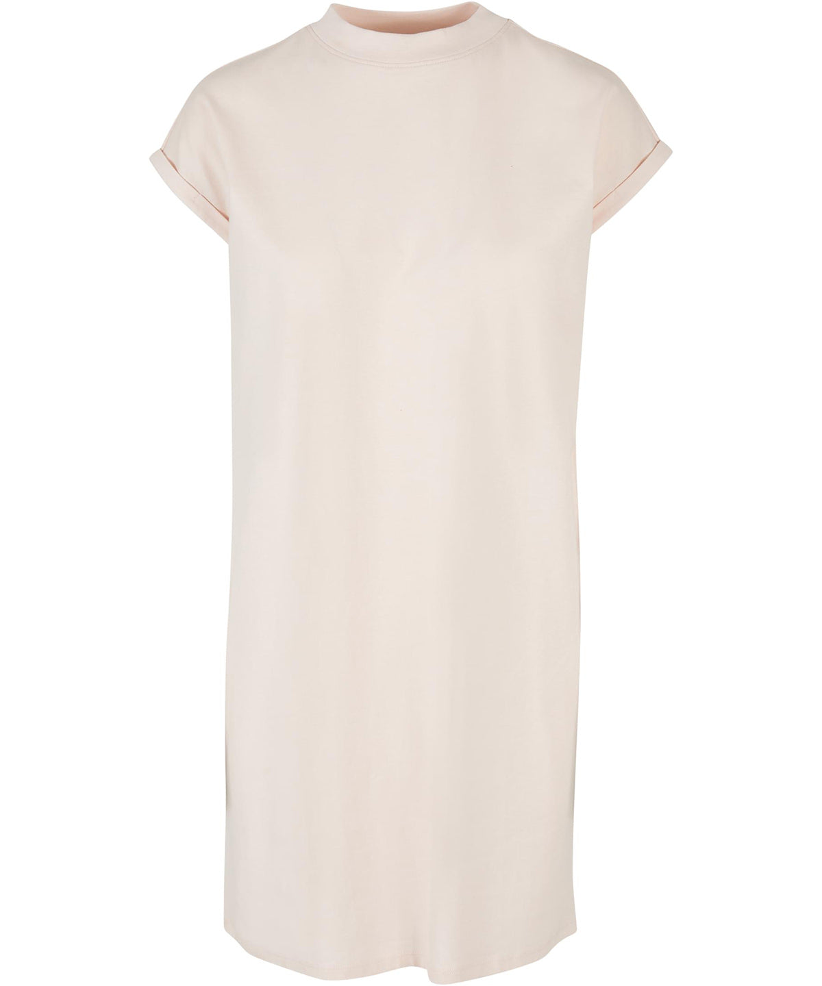 Build Your Brand BY101 Women's turtle extended shoulder dress