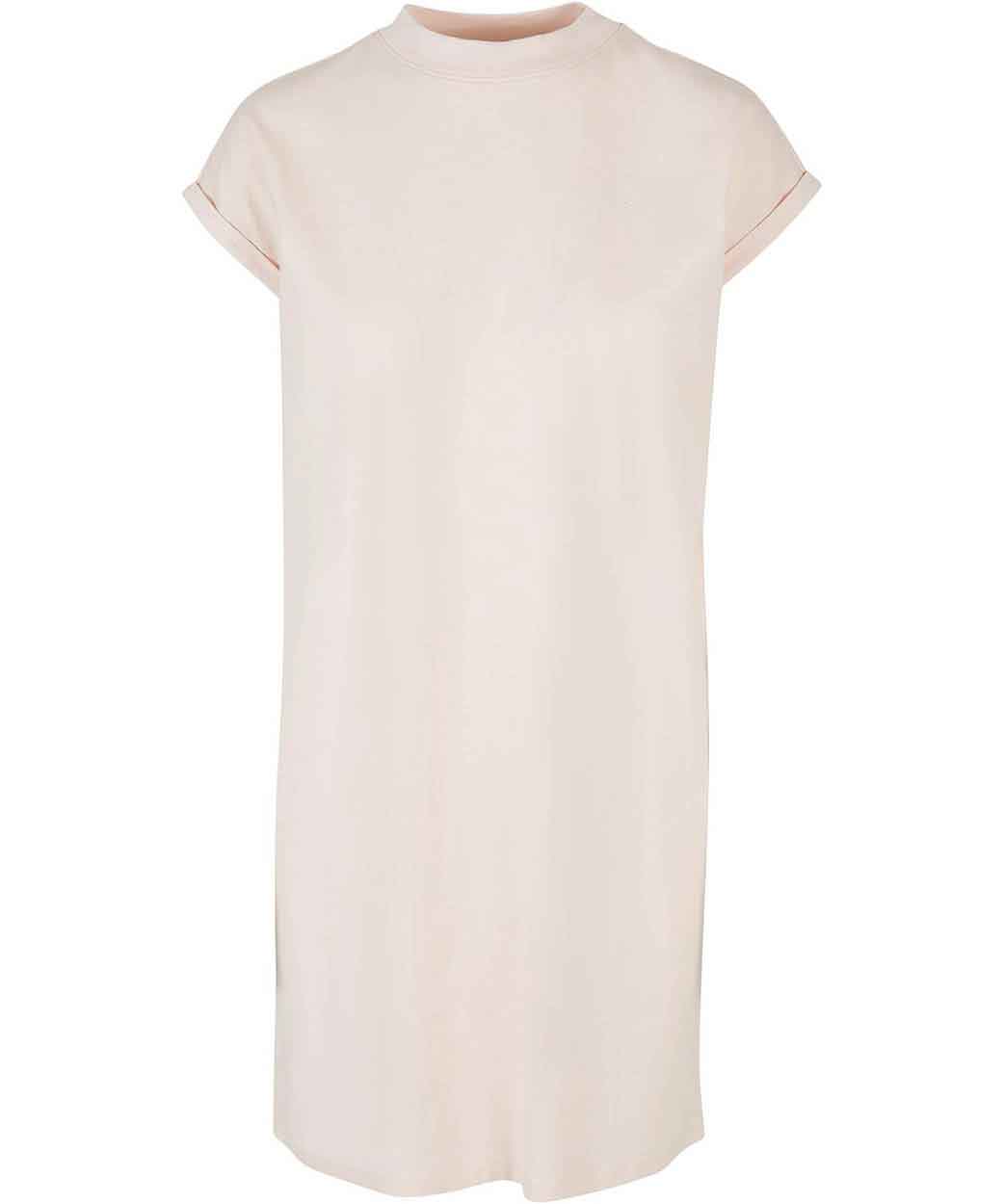 Build Your Brand BY101 Women's turtle extended shoulder dress