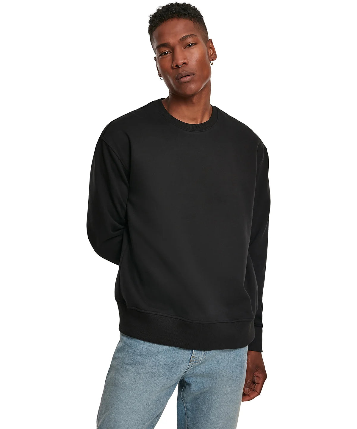 Build Your Brand BY120 Premium oversize crew neck