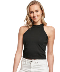 Build Your Brand BY134 Women’s turtleneck short top