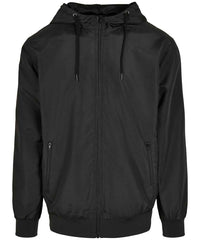 Build Your Brand BY151 Recycled windrunner