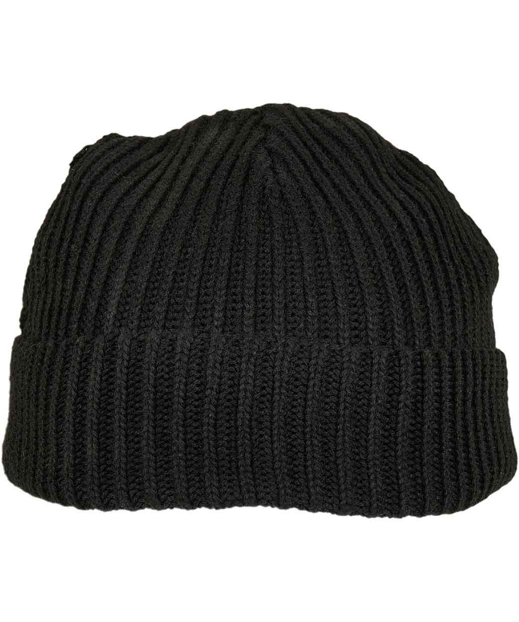 Build Your Brand BY154 Recycled yarn fisherman beanie