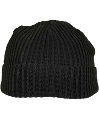Build Your Brand BY154 Recycled yarn fisherman beanie