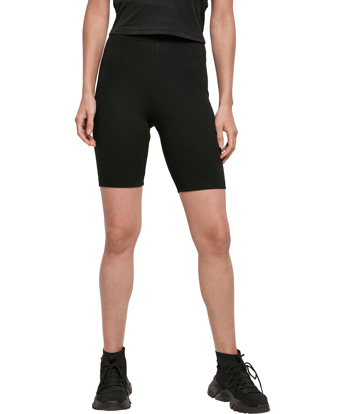 Build Your Brand BY184 Women's high waist cycle shorts