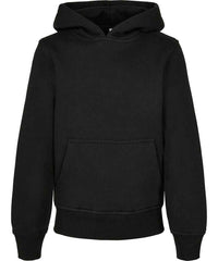 Build Your Brand BY185 Organic kids basic hoodie