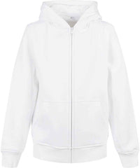 Build Your Brand BY188 Organic kids basic zip hoodie