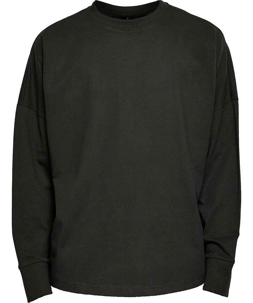 Build Your Brand BY198 Oversize cut on sleeve long sleeve
