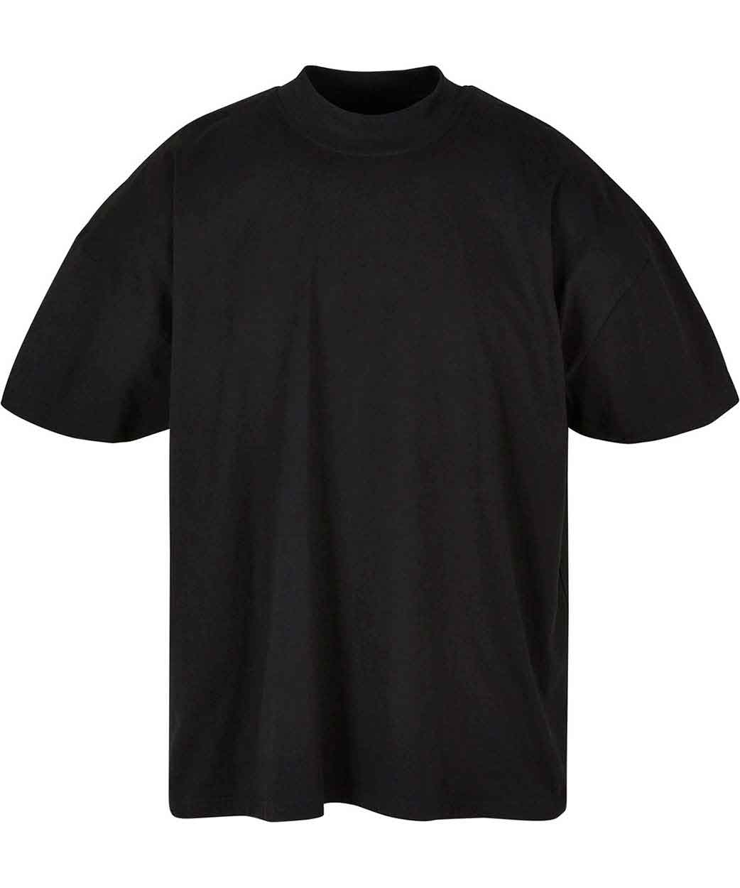 Build Your Brand BY230 Oversized mock neck tee