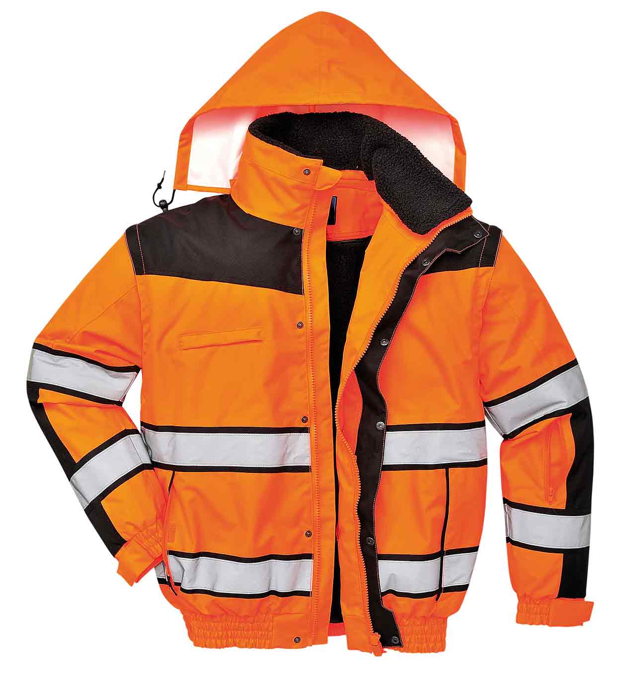 Portwest C466 Hi-Vis Classic Bomber Jacket