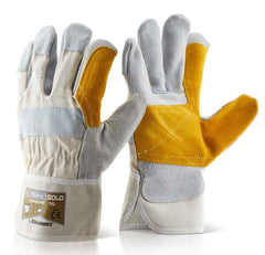 Beeswift Canadian Double Palm High Quality Rigger Glove Pack of 10