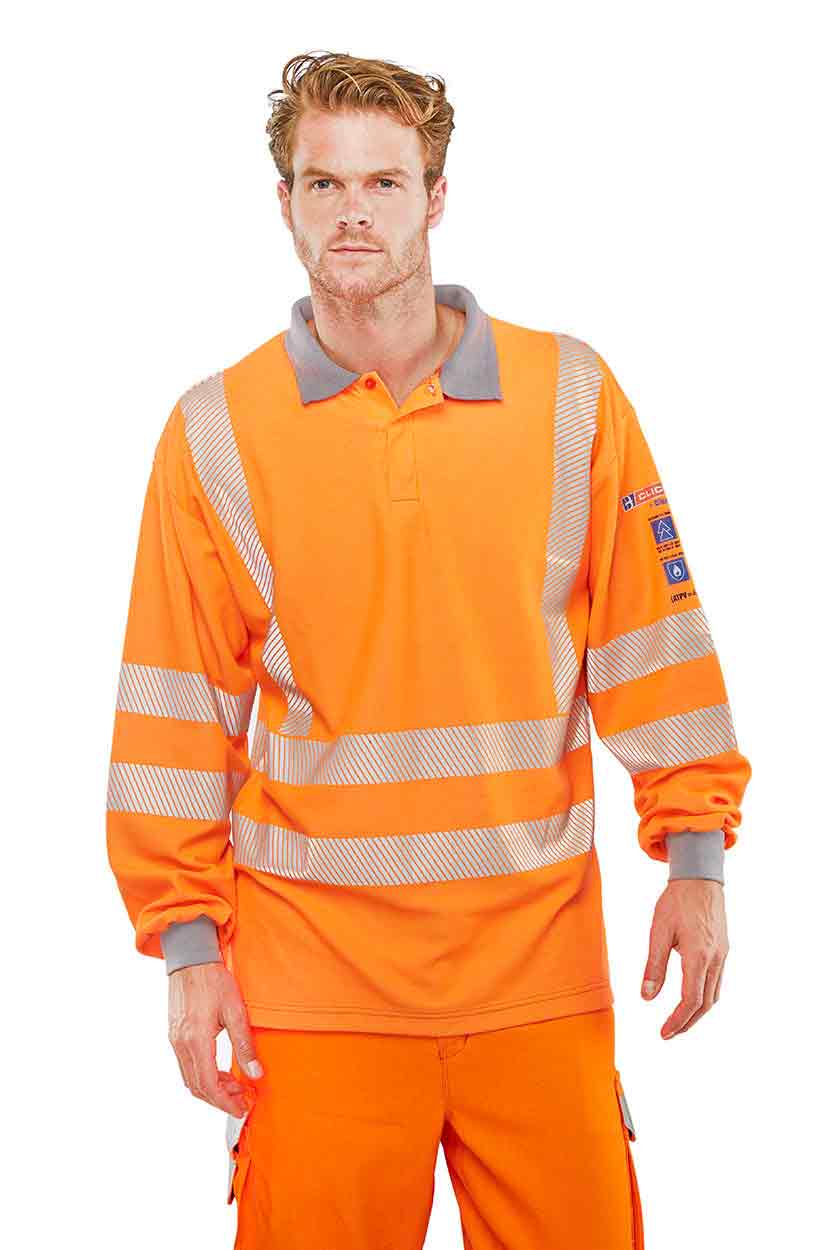 Beeswift CARC51OR Arc Compliant Gort Polo Shirt