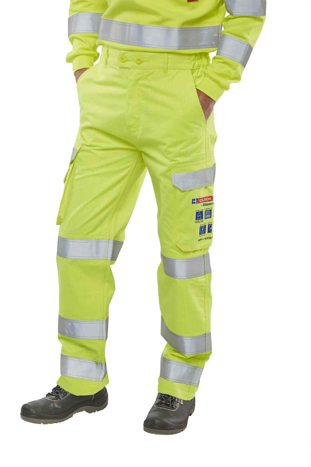 Beeswift Arc CARC5 Arc Compliant Saturn Yellow Trousers