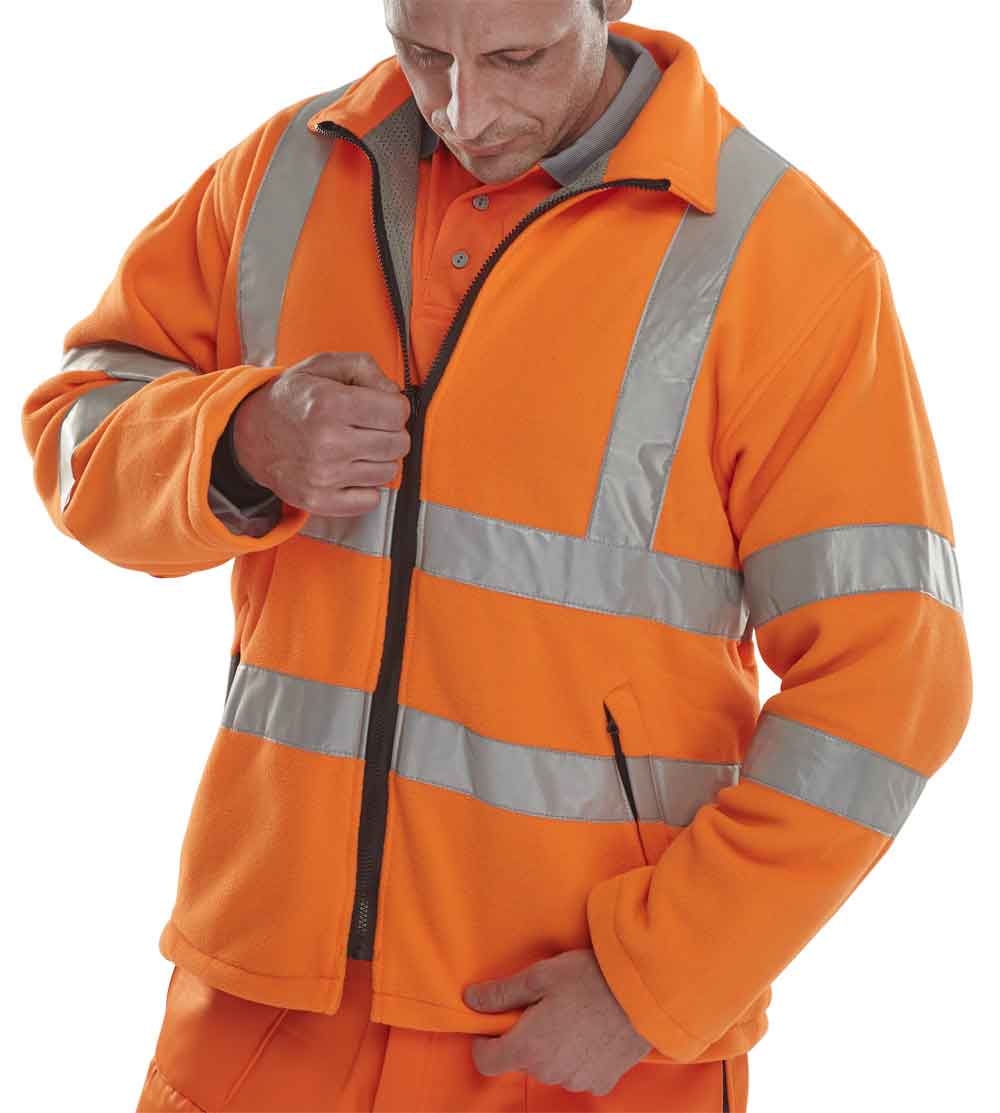 Beeswift CARF Carnoustie Hi-Visibility Fleece