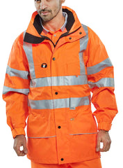 Beeswift CAROR Carnoustie Waterproof Jacket EN471
