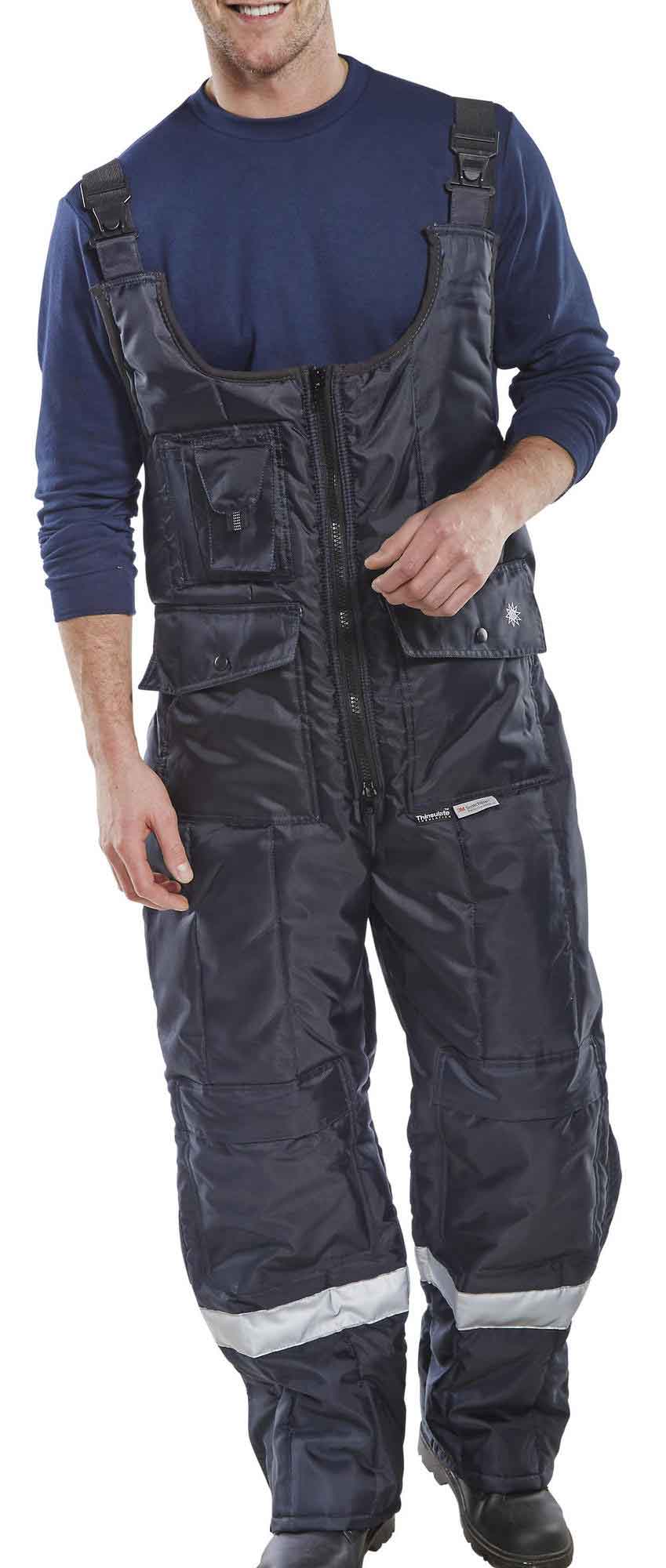 Beeswift CCFBT Coldstar Freezer Bib Trousers