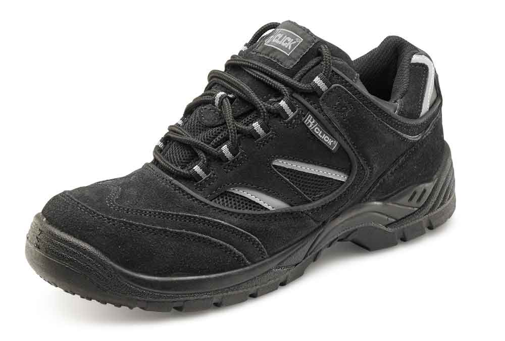 Beeswift CDDTBL Dual Density Trainer Shoe Black