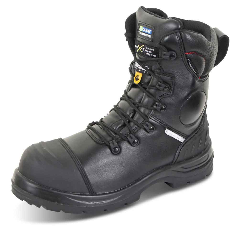 Beeswift CF67BL Beeswift Trencher Plus Side Zip Boot