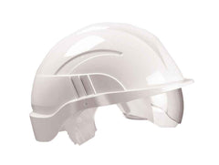 Centurion Vision Plus Safety Helmet Blue C/W Integrated Visor