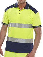 Beeswift CPKSTT EN471 Class 2 2-tone Hi-Viz shirt