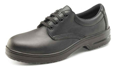 Click D213 Microfibre Tie Shoe Black