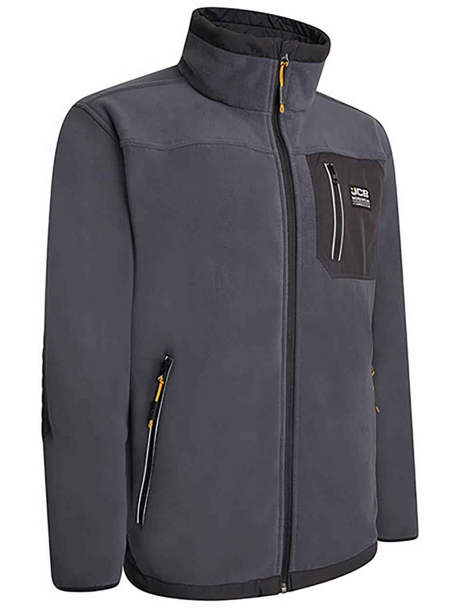 JCB Workwear Trade Fleece Jacket Full Zip