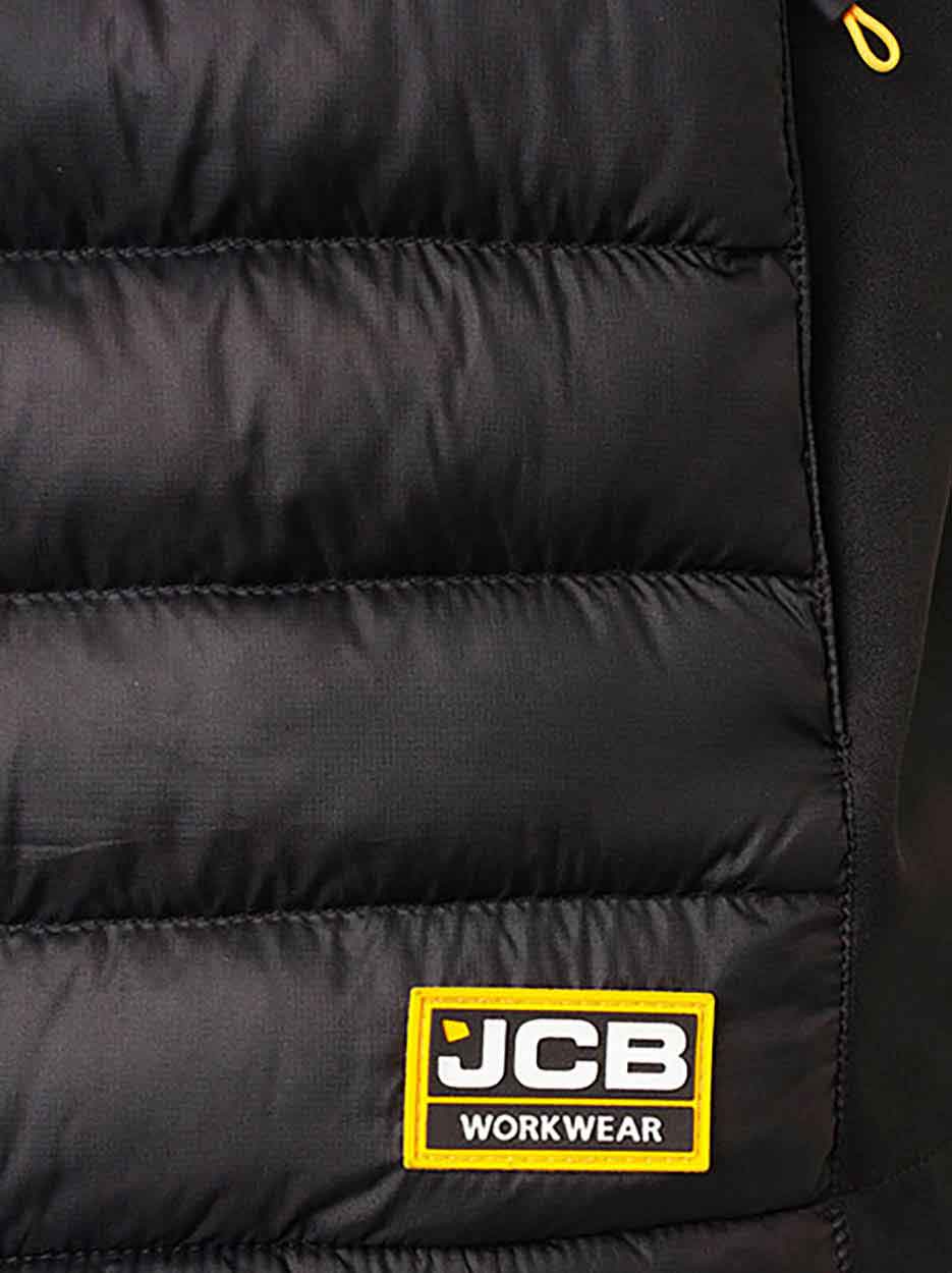 JCB Workwear Trade Hybrid Padded Gilet