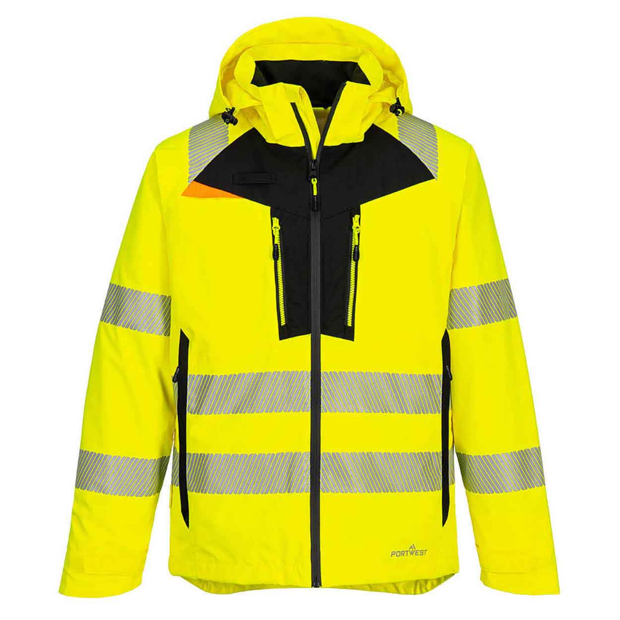 Portwest DX462 DX4 Hi-Vis Shell Rain Jacket
