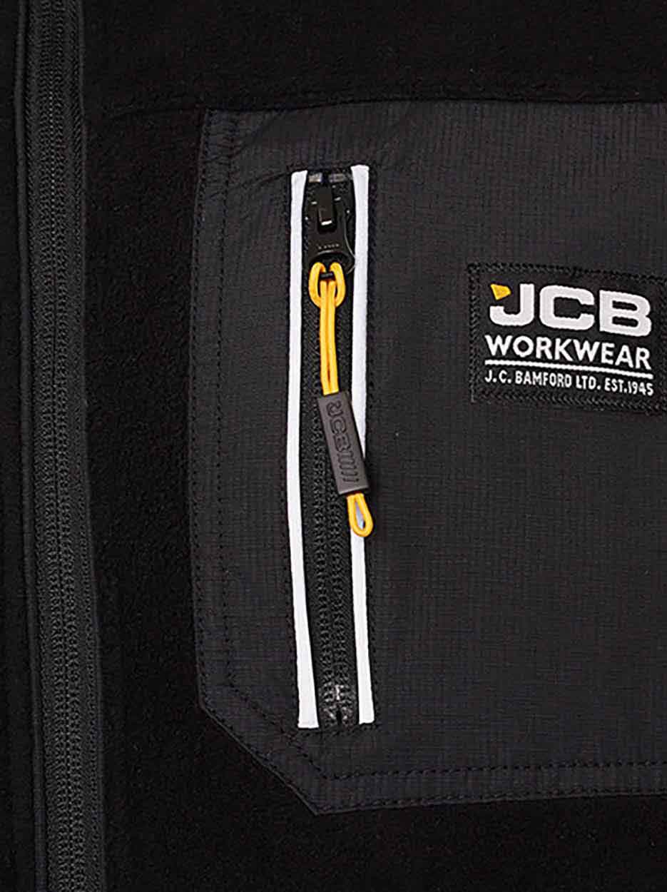 JCB Workwear Trade Fleece Full Zip