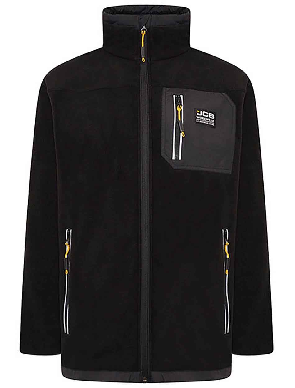 JCB Workwear Trade Fleece Full Zip