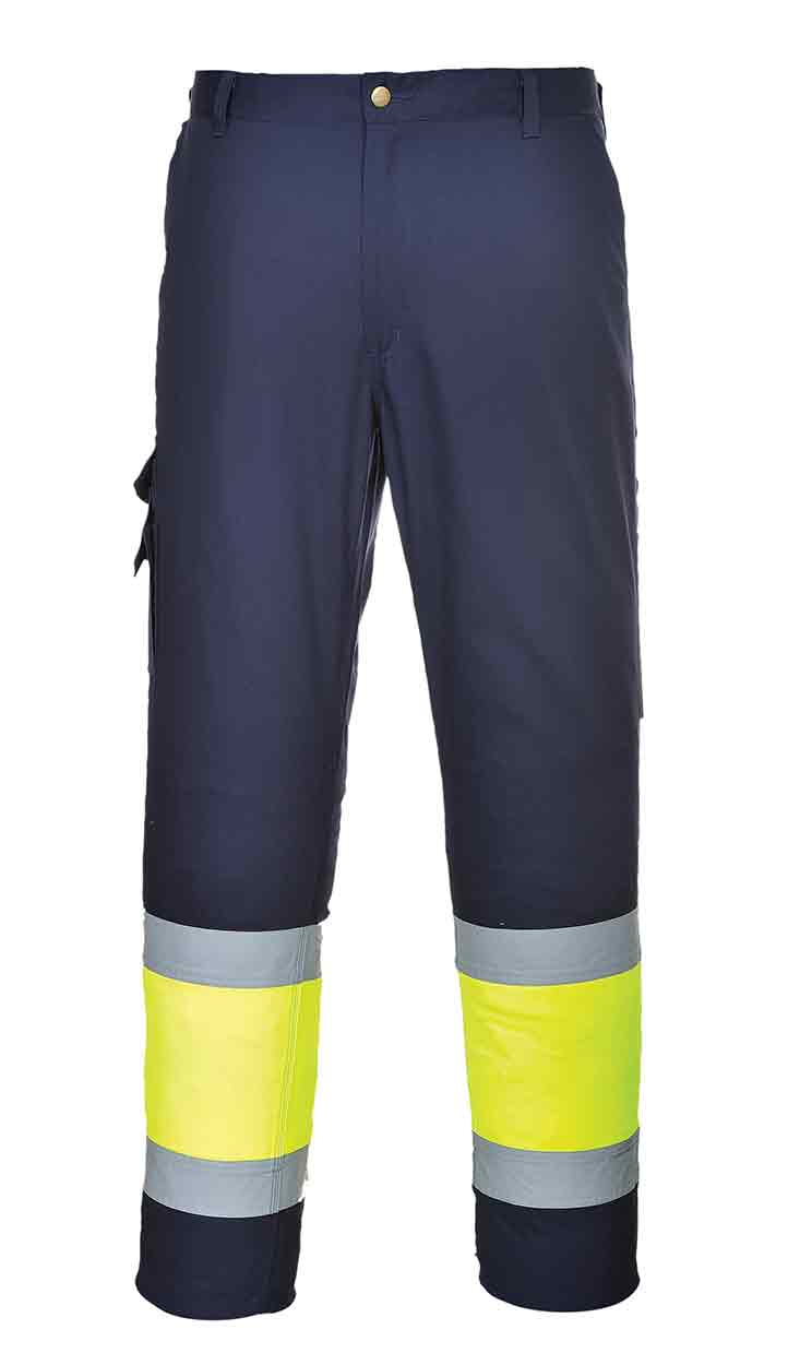 Portwest E049 Hi-Vis Two Tone Combat Trousers