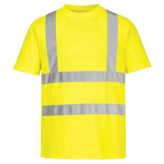 Portwest EC12 Eco Hi-Vis T-Shirt (Pack 6)