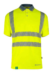 Envirowear EWCPKSS Recyclable Hi-Vis Polo Shirt