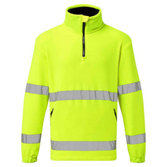 Portwest F302 Hi-Vis 1/2 Zip Fleece