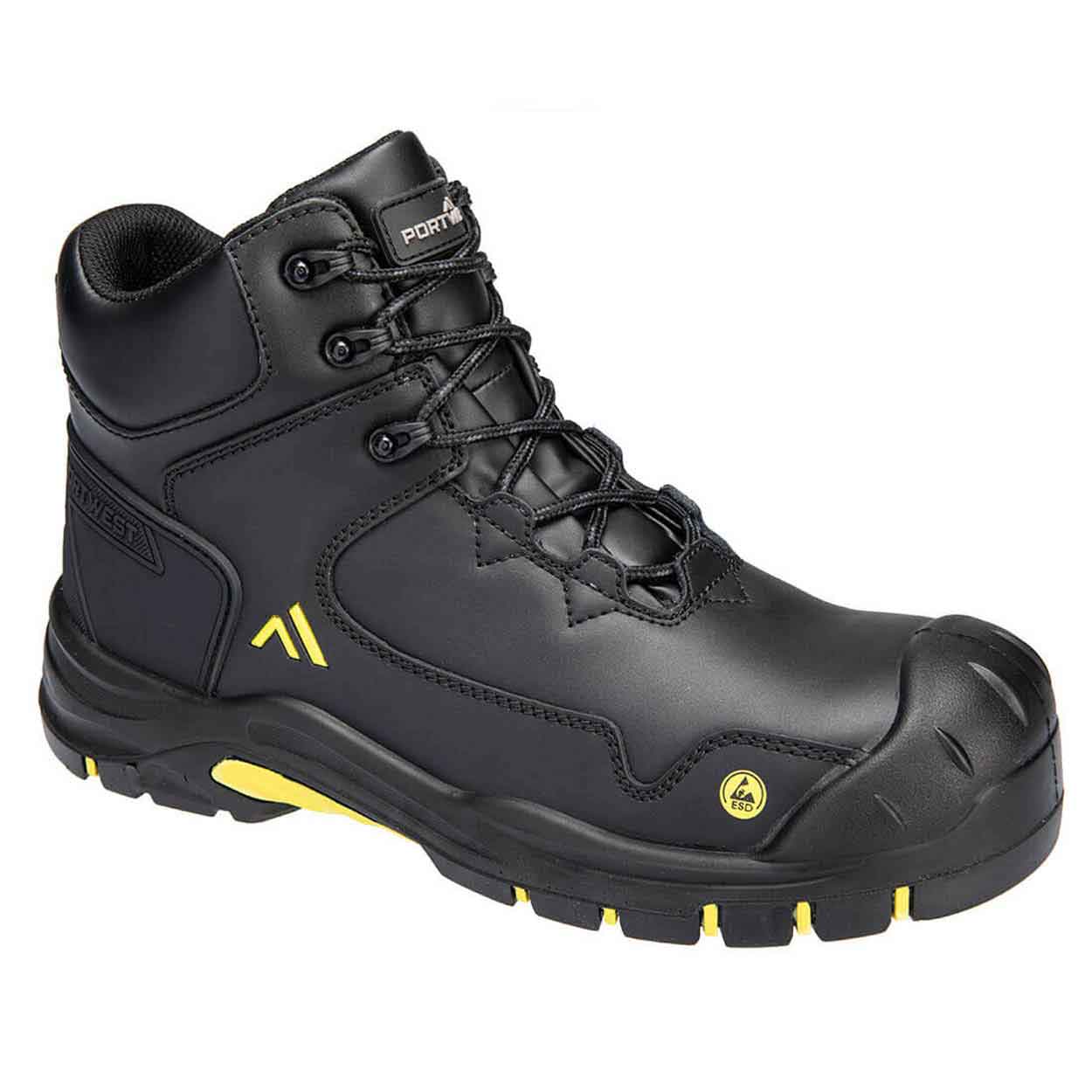 Portwest FC18 Apex Composite Mid Boot S3S ESD HRO SR SC FO