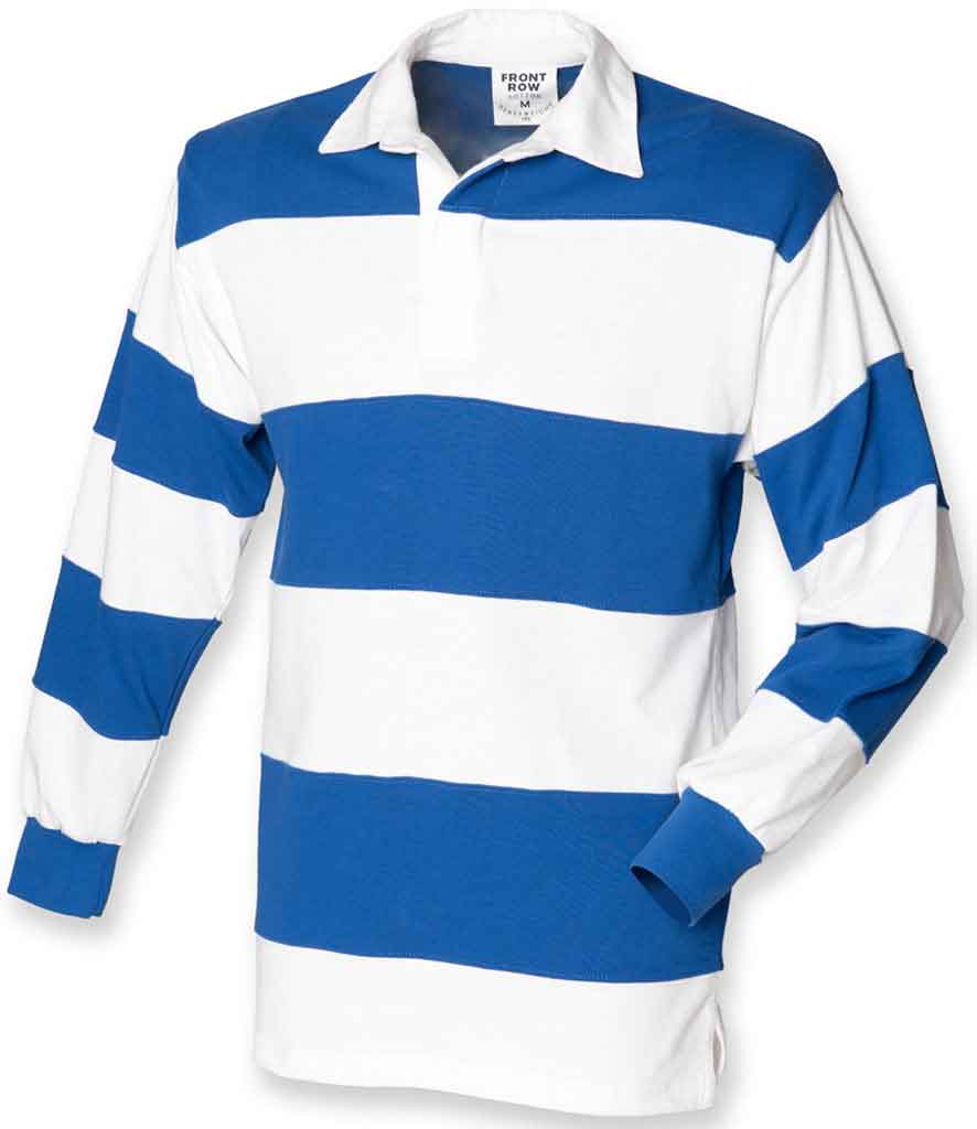 Front Row FR8 Sewn Stripe Rugby Shirt