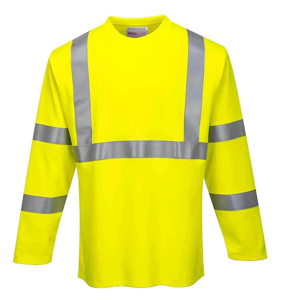 Portwest FR96 FR Hi-Vis Long Sleeve T-Shirt