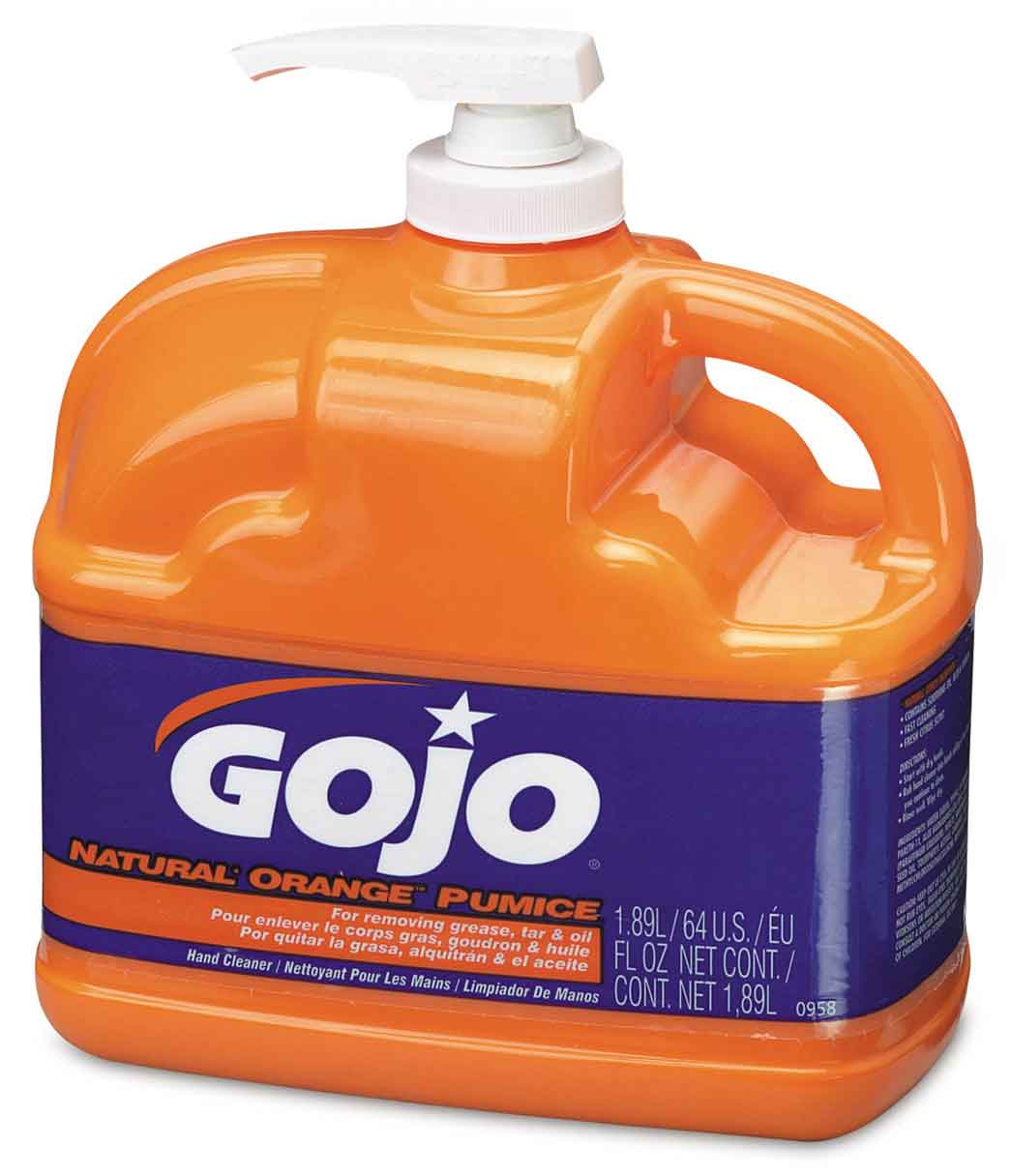 Go-Jo GJ0958-04 Orange Pump Bottle 4X1890Ml