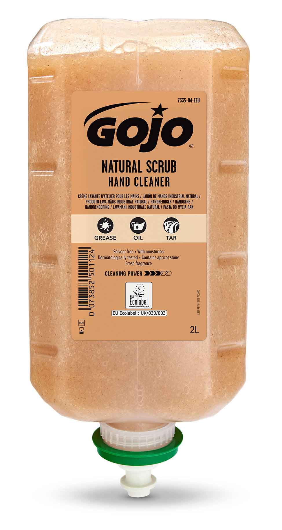 GoJo GJ7335-04 Natural Scrub 4 X 2000Ml