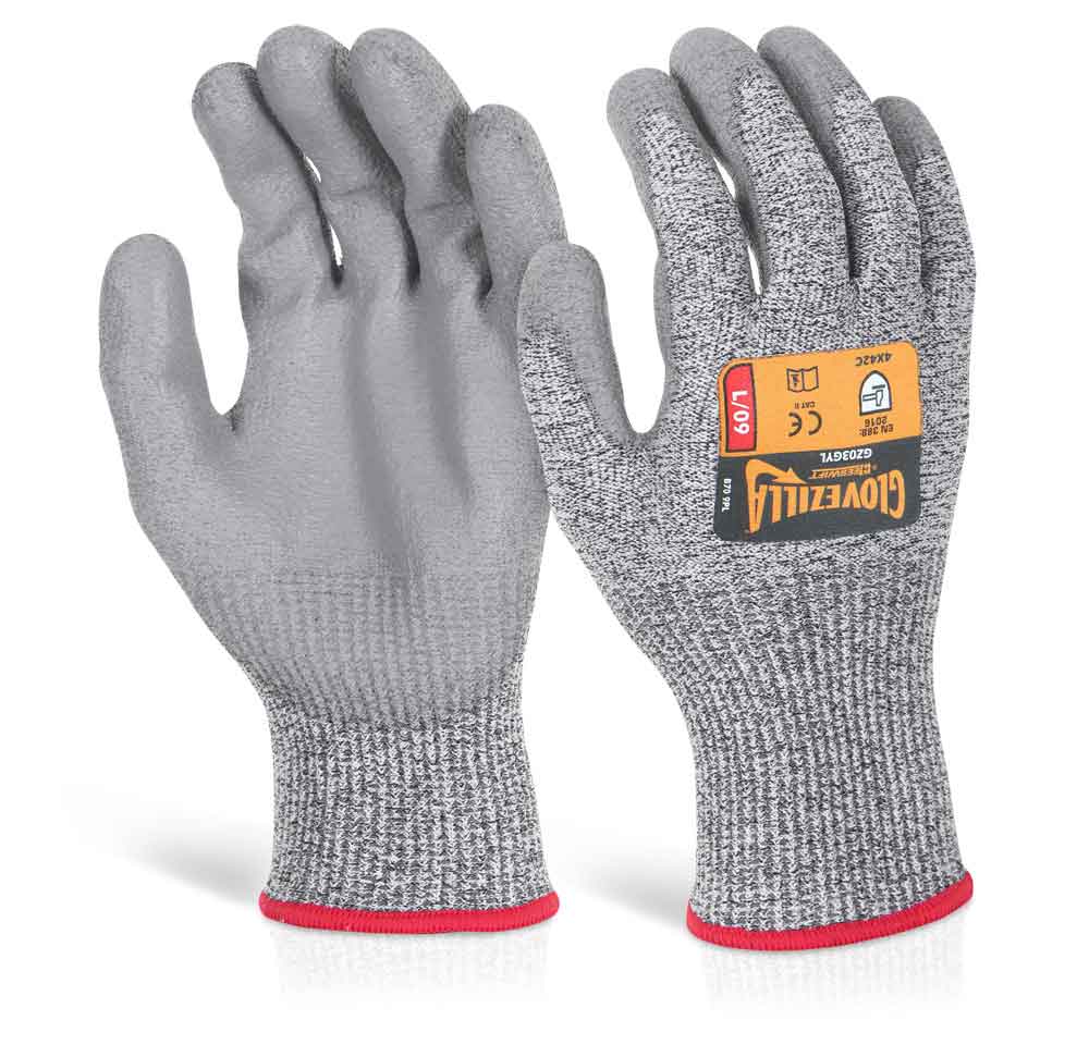 Glovezilla Pu Palm Coated Glove Pair