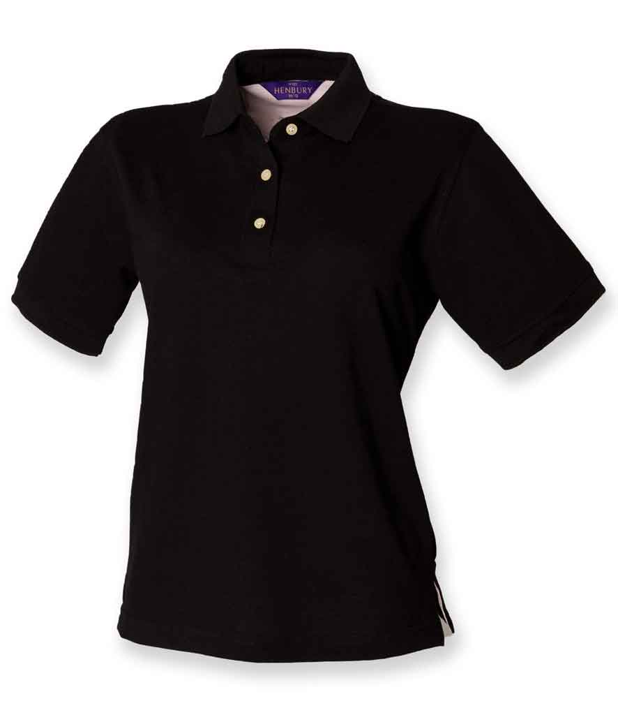 Henbury H121 Ladies Pique Polo