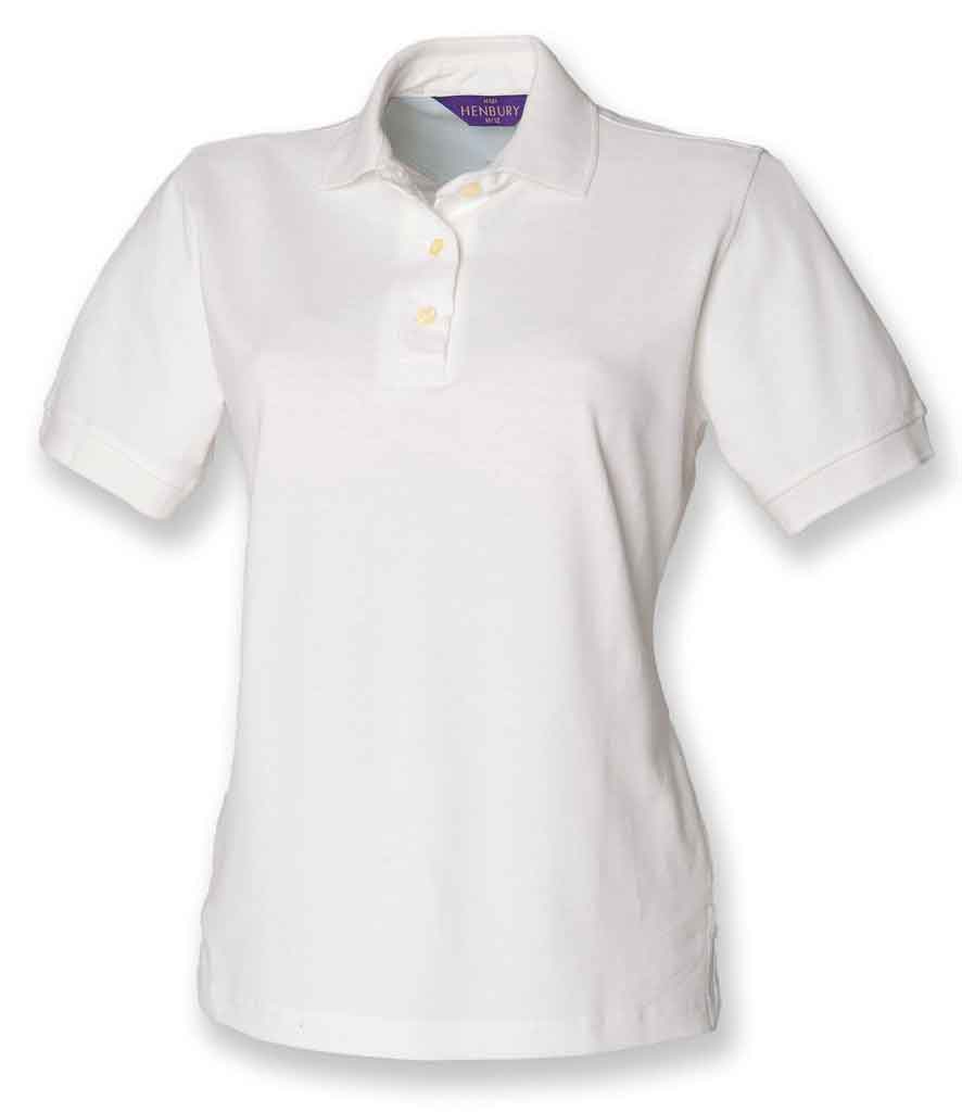 Henbury H121 Ladies Pique Polo