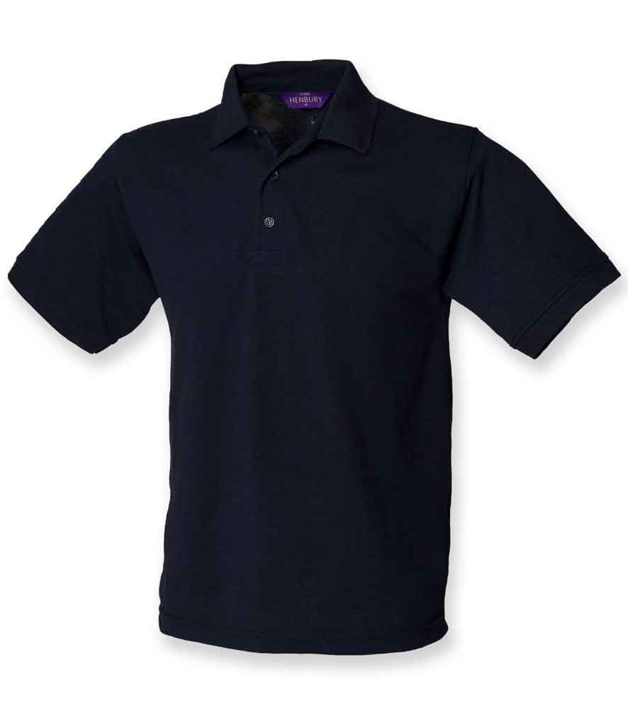 Henbury H400 Heavy Pique Polo