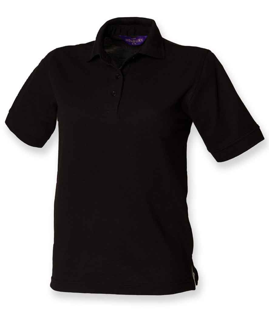 Henbury H401 Ladies Pique Polo