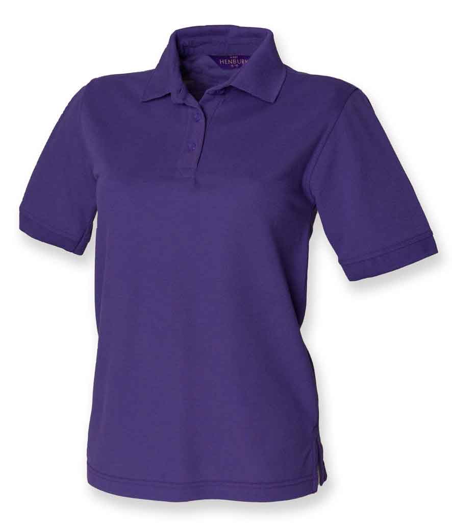 Henbury H401 Ladies Pique Polo