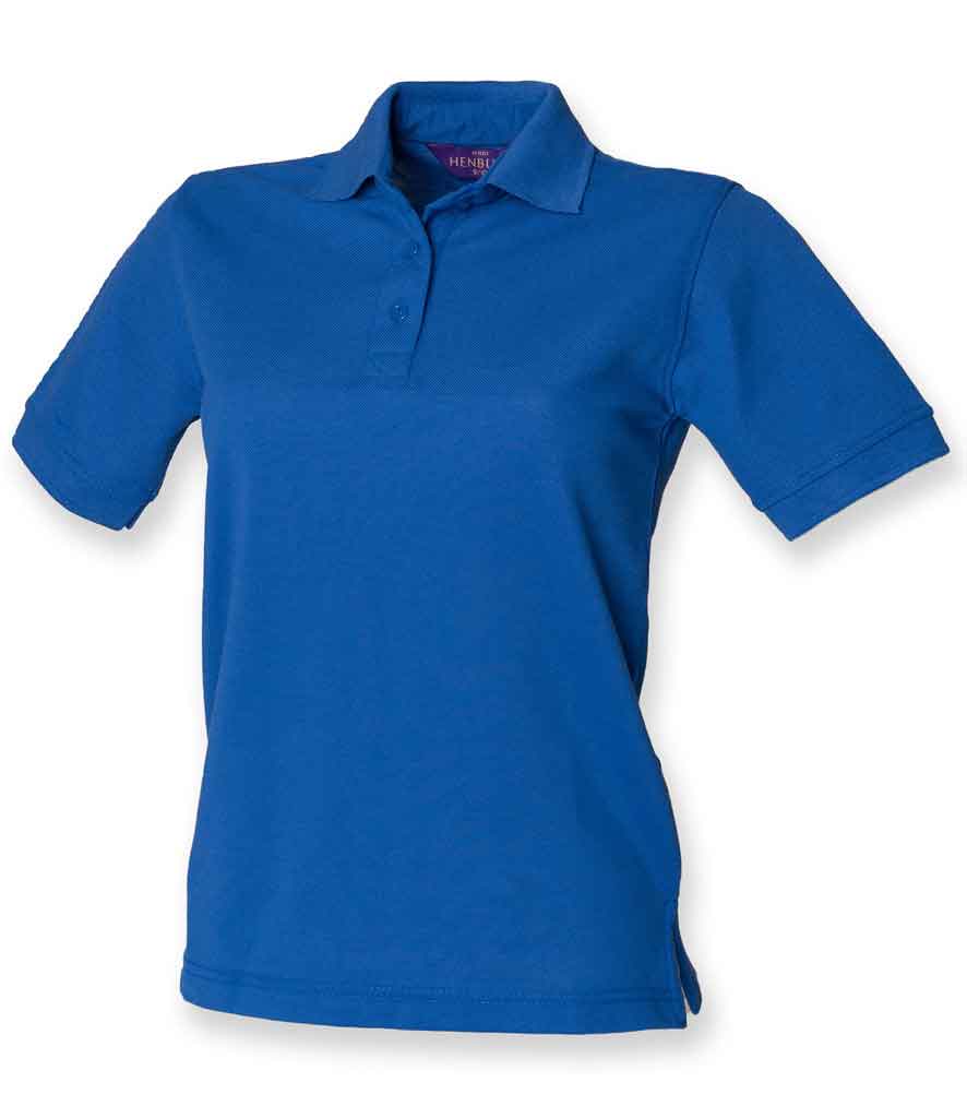 Henbury H401 Ladies Pique Polo