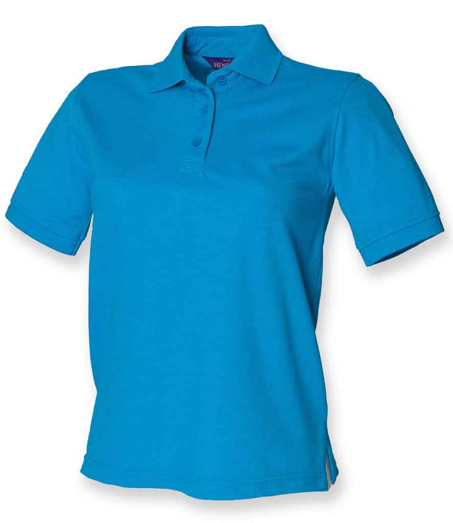 Henbury H401 Ladies Pique Polo