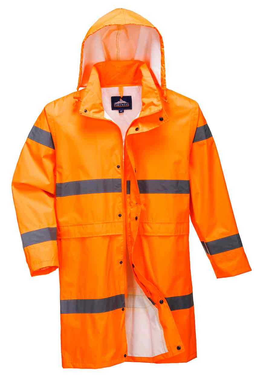 Portwest H442 Hi-Vis Rain Coat