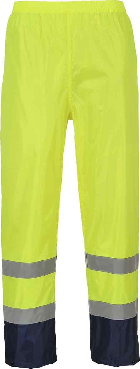 Portwest H444 Hi-Vis Classic Contrast Rain Trouser