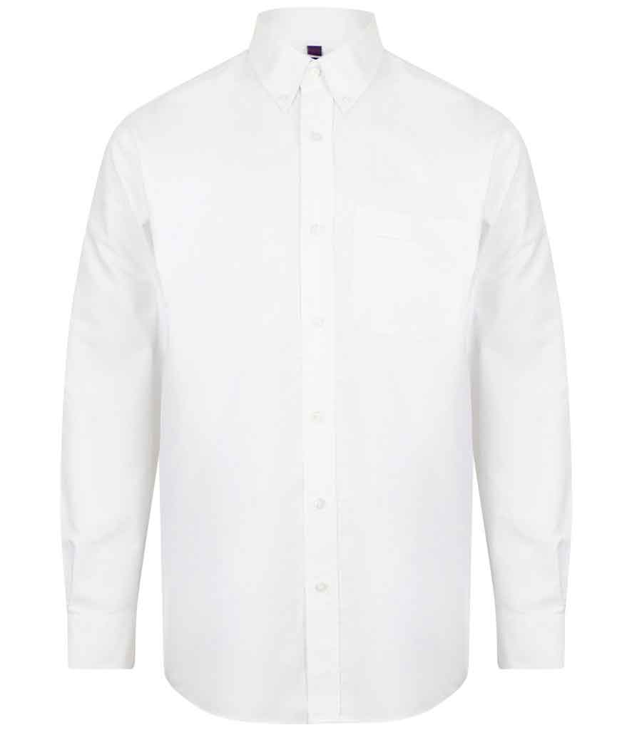 Henbury H510 Long Sleeve Classic Oxford Shirt