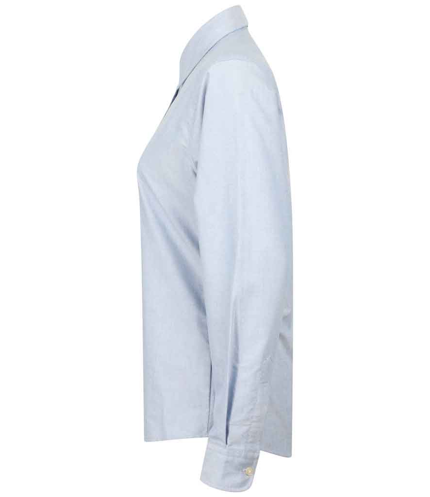 Henbury H511 Ladies Long Sleeve Classic Oxford Shirt